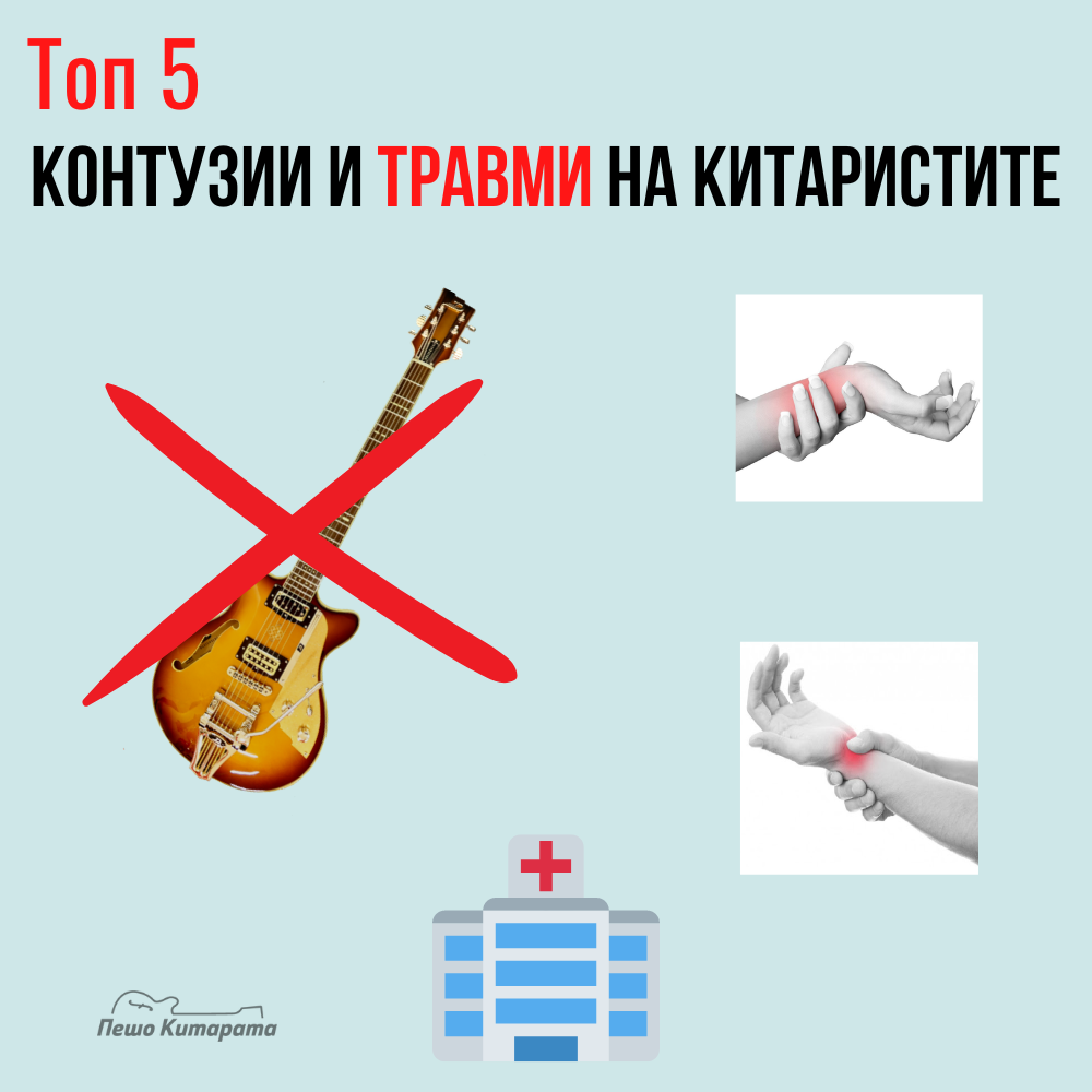 Топ 5 контузии и травми на китаристите